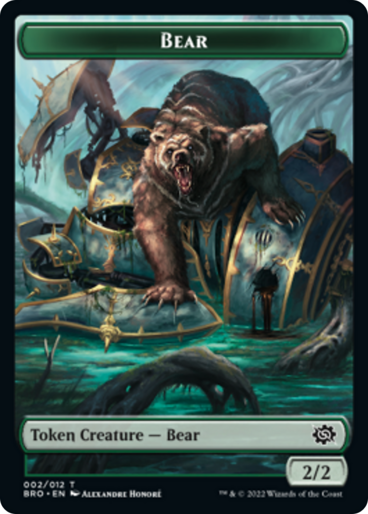 Bear Token [The Brothers' War Tokens] | L.A. Mood Comics and Games