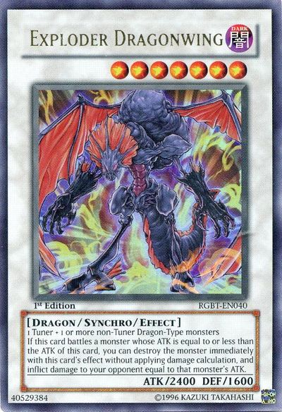 Exploder Dragonwing [RGBT-EN040] Ultra Rare | L.A. Mood Comics and Games
