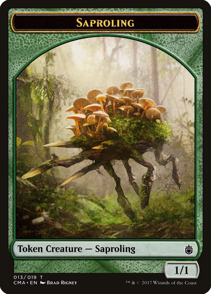 Saproling Token [Commander Anthology Tokens] | L.A. Mood Comics and Games