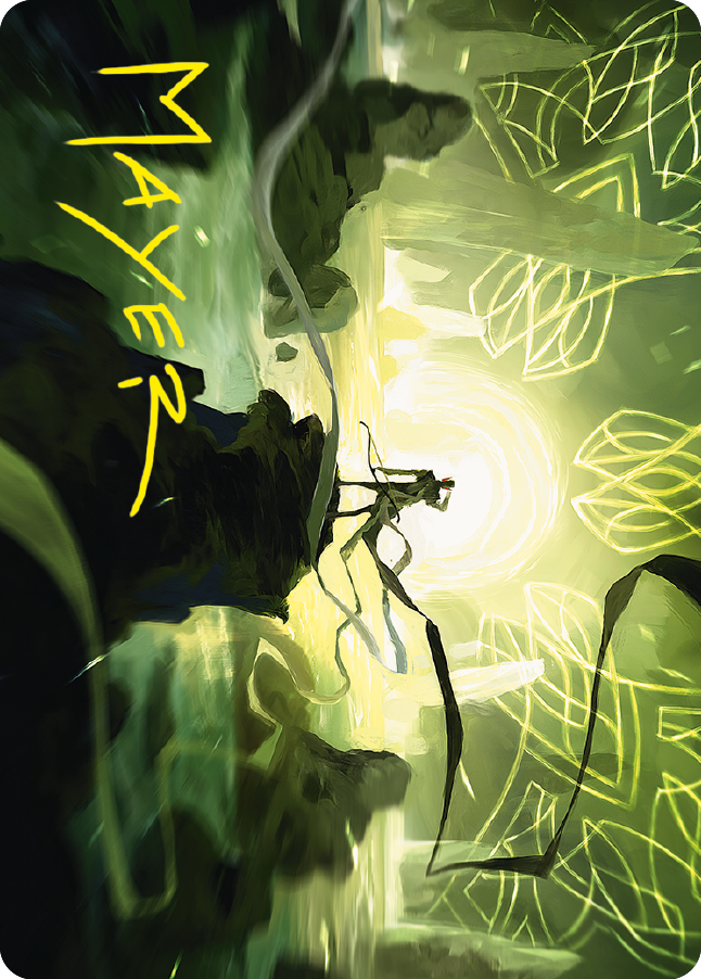 Legolas, Master Archer Art Card (Gold-Stamped Signature) [The Lord of the Rings: Tales of Middle-earth Art Series] | L.A. Mood Comics and Games