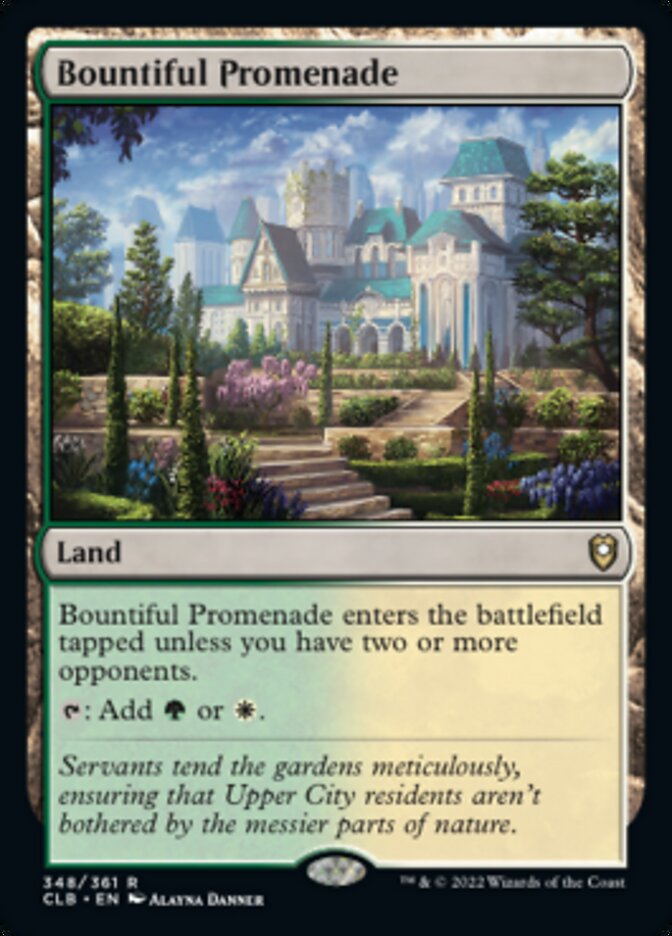Bountiful Promenade [Commander Legends: Battle for Baldur's Gate] | L.A. Mood Comics and Games