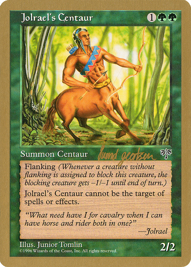 Jolrael's Centaur (Svend Geertsen) [World Championship Decks 1997] | L.A. Mood Comics and Games