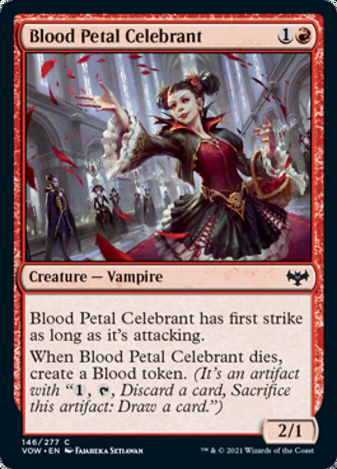 Blood Petal Celebrant [Innistrad: Crimson Vow] | L.A. Mood Comics and Games