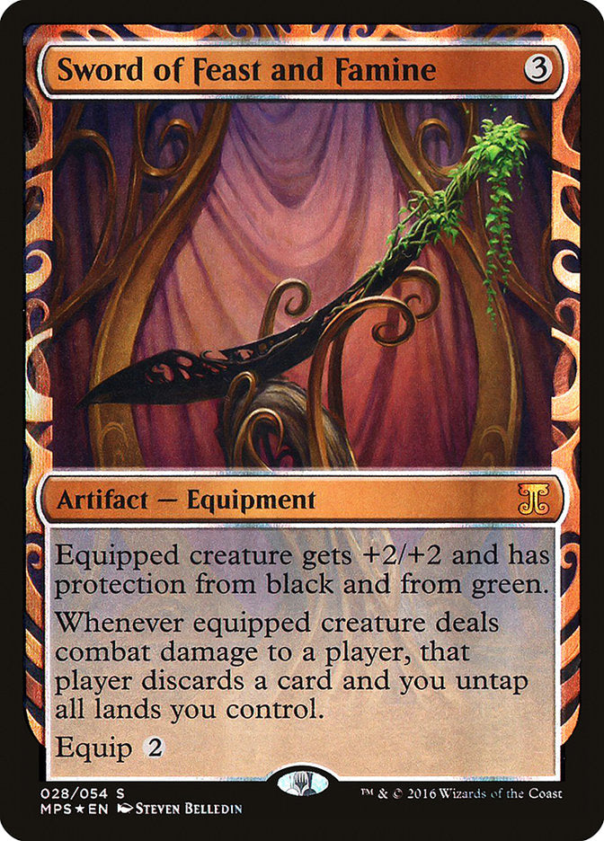 Sword of Feast and Famine [Kaladesh Inventions] | L.A. Mood Comics and Games