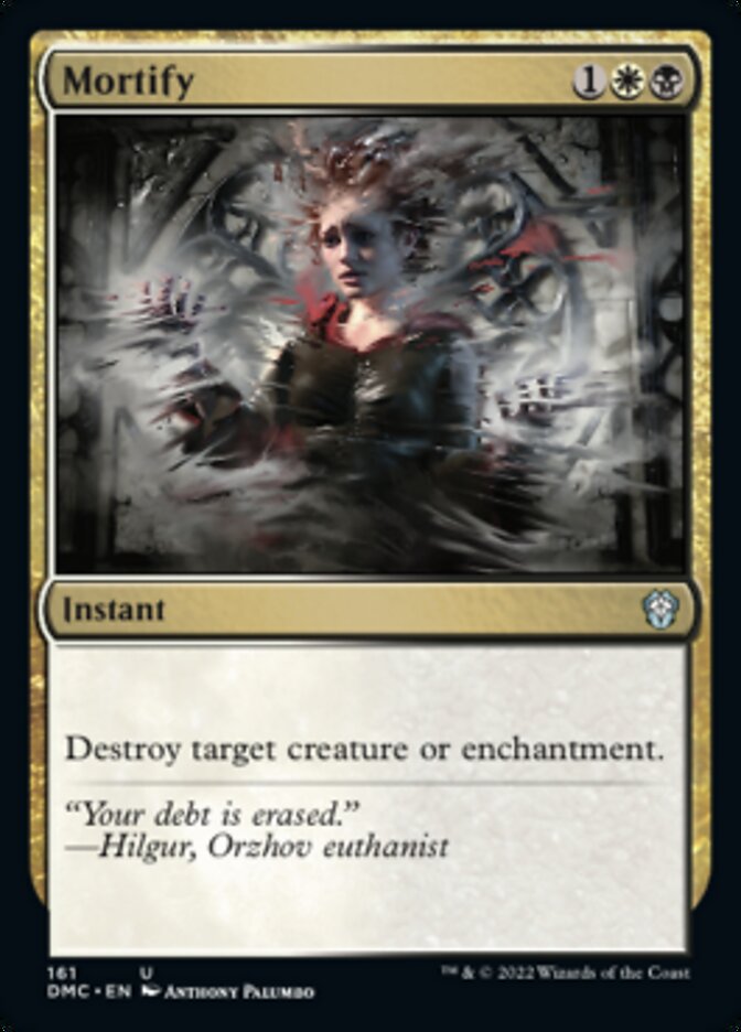 Mortify [Dominaria United Commander] | L.A. Mood Comics and Games