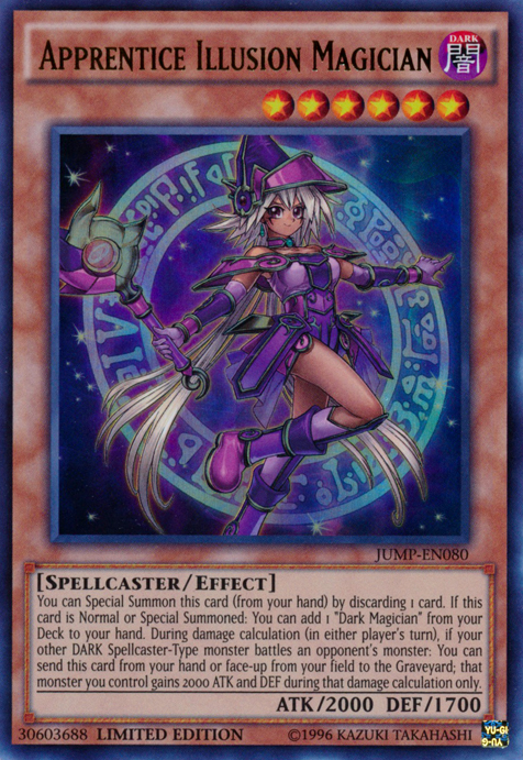 Apprentice Illusion Magician [JUMP-EN080] Ultra Rare | L.A. Mood Comics and Games