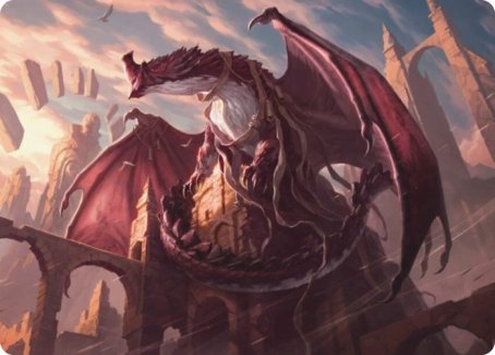 Velomachus Lorehold Art Card [Strixhaven: School of Mages Art Series] | L.A. Mood Comics and Games
