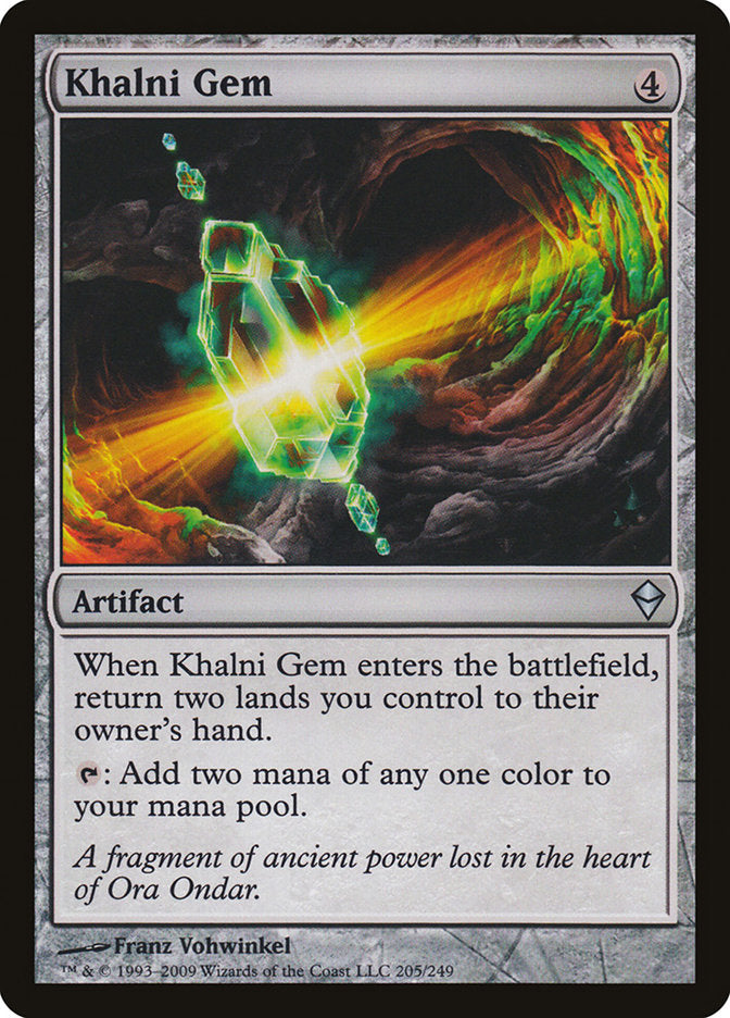 Khalni Gem [Zendikar] | L.A. Mood Comics and Games