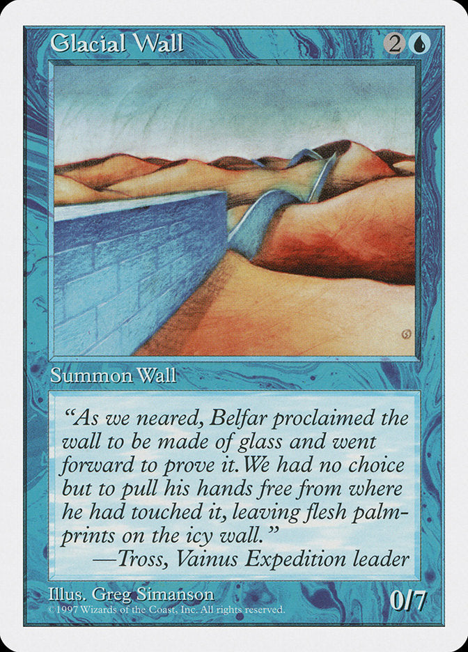 Glacial Wall [Fifth Edition] | L.A. Mood Comics and Games