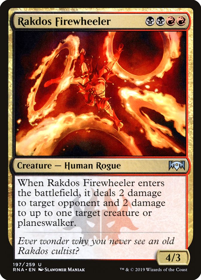 Rakdos Firewheeler [Ravnica Allegiance] | L.A. Mood Comics and Games