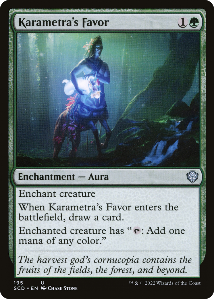 Karametra's Favor [Starter Commander Decks] | L.A. Mood Comics and Games