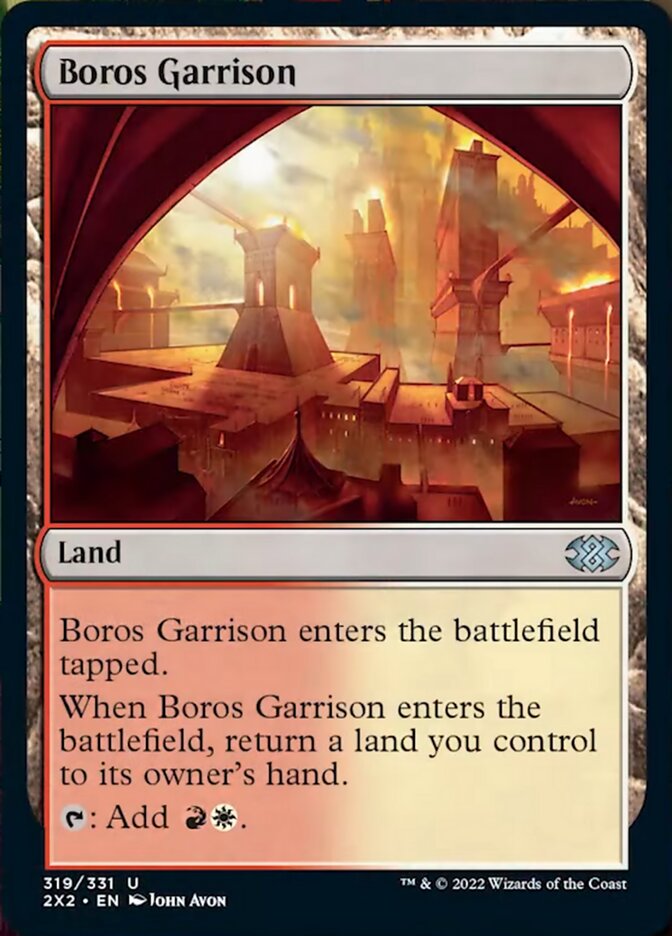 Boros Garrison [Double Masters 2022] | L.A. Mood Comics and Games