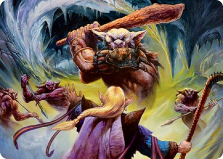 Den of the Bugbear (Dungeon Module) Art Card [Dungeons & Dragons: Adventures in the Forgotten Realms Art Series] | L.A. Mood Comics and Games