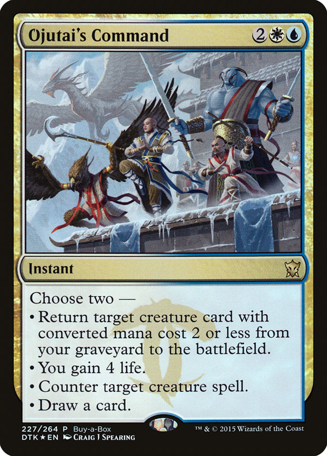 Ojutai's Command (Buy-A-Box) [Dragons of Tarkir Promos] | L.A. Mood Comics and Games