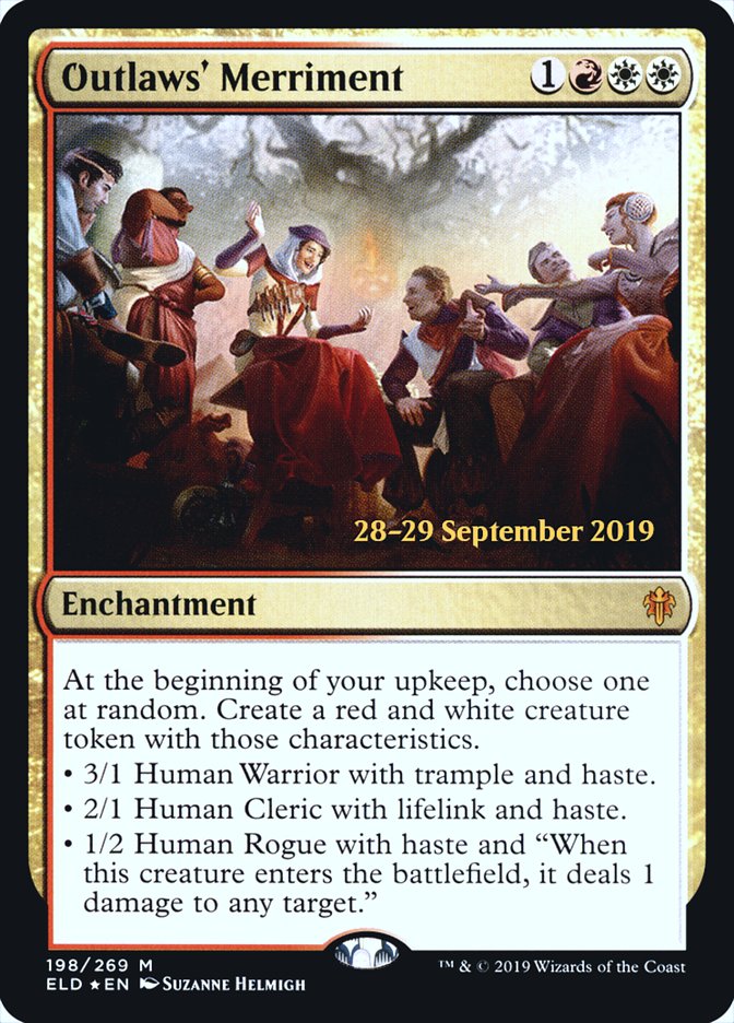 Outlaws' Merriment [Throne of Eldraine Prerelease Promos] | L.A. Mood Comics and Games