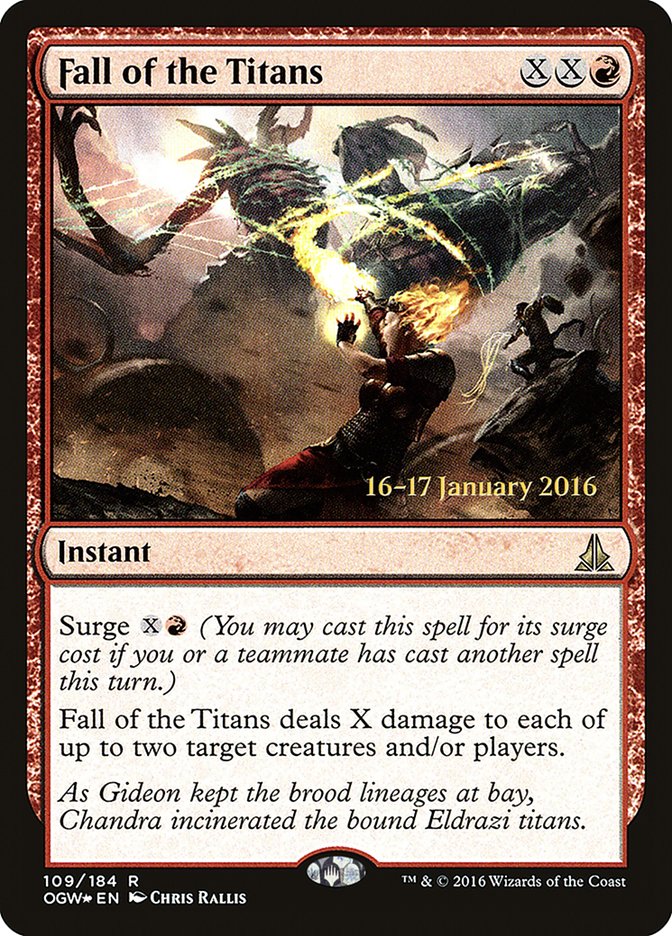 Fall of the Titans [Oath of the Gatewatch Prerelease Promos] | L.A. Mood Comics and Games
