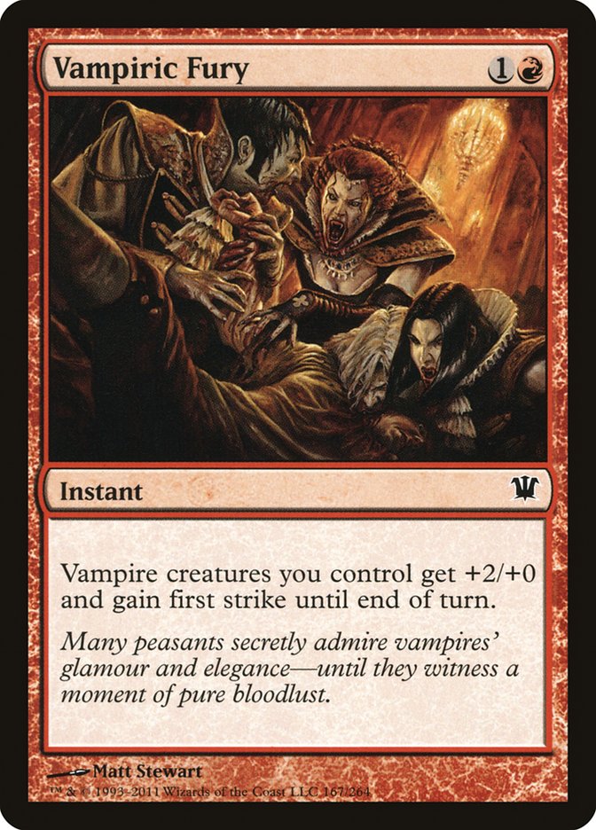 Vampiric Fury [Innistrad] | L.A. Mood Comics and Games