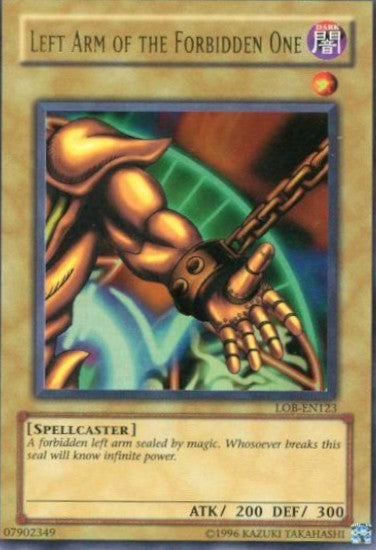 Left Arm of the Forbidden One [LOB-EN123] Ultra Rare | L.A. Mood Comics and Games