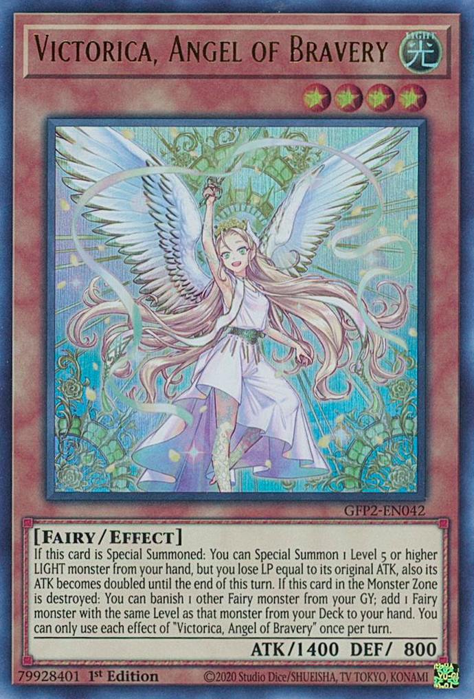 Victorica, Angel of Bravery [GFP2-EN042] Ultra Rare | L.A. Mood Comics and Games