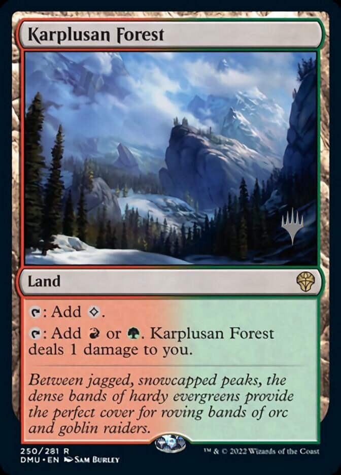 Karplusan Forest (Promo Pack) [Dominaria United Promos] | L.A. Mood Comics and Games