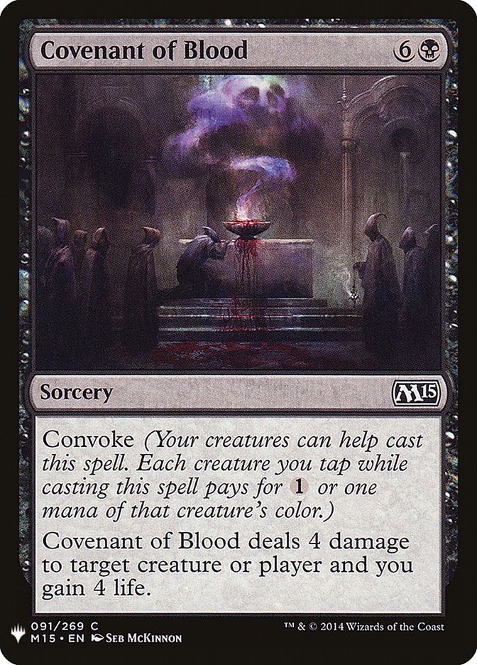 Covenant of Blood [Mystery Booster] | L.A. Mood Comics and Games