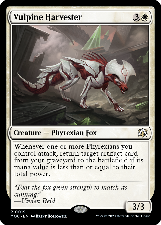 Vulpine Harvester [March of the Machine Commander] | L.A. Mood Comics and Games