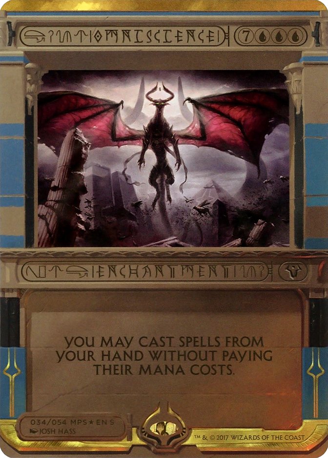 Omniscience (Invocation) [Amonkhet Invocations] | L.A. Mood Comics and Games