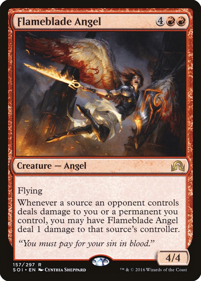 Flameblade Angel [Shadows over Innistrad] | L.A. Mood Comics and Games