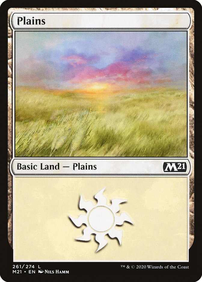 Plains (261) [Core Set 2021] | L.A. Mood Comics and Games