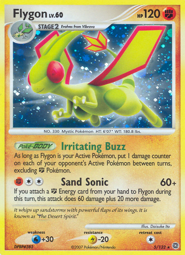 Flygon (5/132) [Diamond & Pearl: Secret Wonders] | L.A. Mood Comics and Games