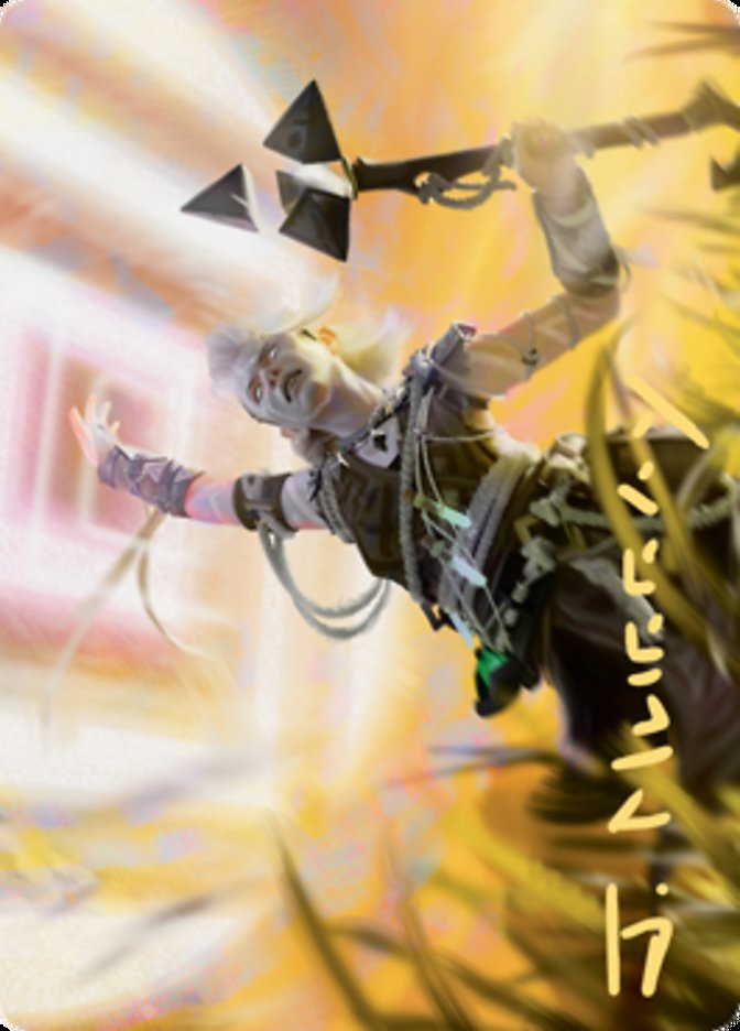 Kor Celebrant Art Card (Gold-Stamped Signature) [Zendikar Rising Art Series] | L.A. Mood Comics and Games