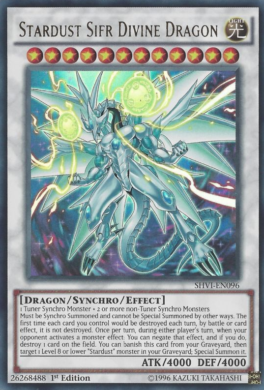 Stardust Sifr Divine Dragon [SHVI-EN096] Ultra Rare | L.A. Mood Comics and Games