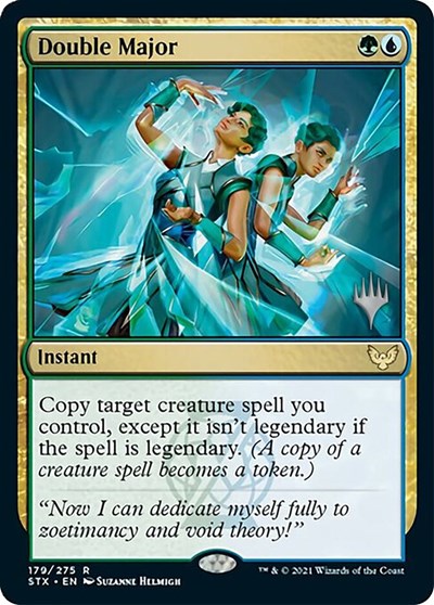 Double Major (Promo Pack) [Strixhaven: School of Mages Promos] | L.A. Mood Comics and Games