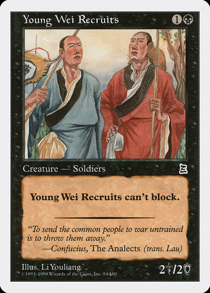 Young Wei Recruits [Portal Three Kingdoms] | L.A. Mood Comics and Games