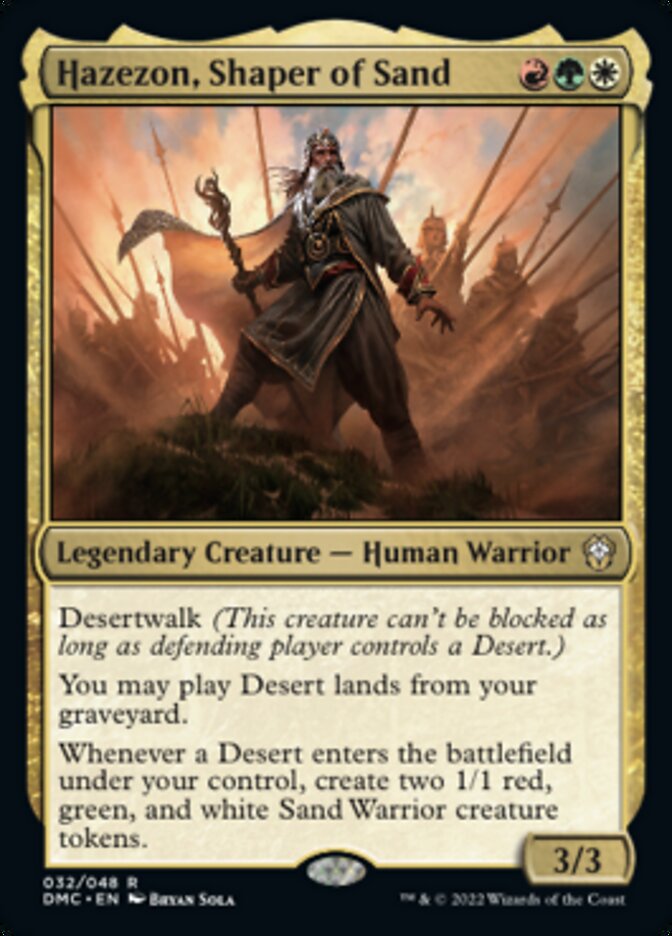 Hazezon, Shaper of Sand [Dominaria United Commander] | L.A. Mood Comics and Games