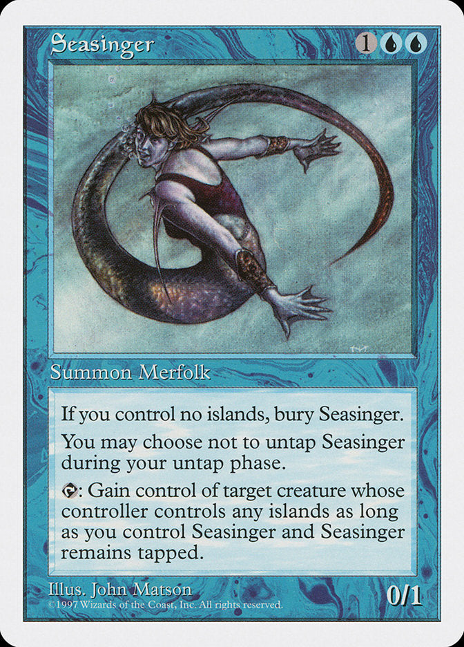 Seasinger [Fifth Edition] | L.A. Mood Comics and Games