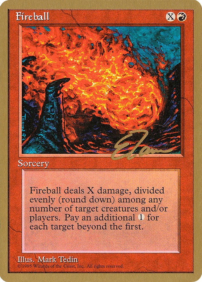 Fireball (Eric Tam) [Pro Tour Collector Set] | L.A. Mood Comics and Games