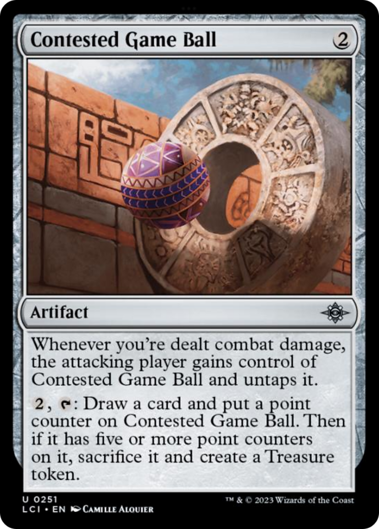 Contested Game Ball [The Lost Caverns of Ixalan] | L.A. Mood Comics and Games