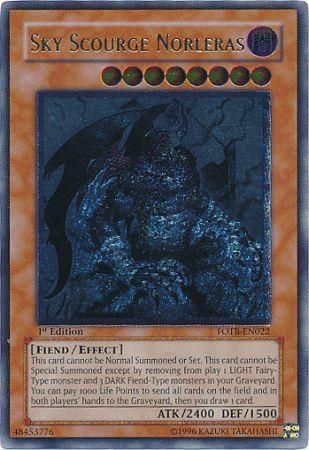 Sky Scourge Norleras [FOTB-EN022] Ultimate Rare | L.A. Mood Comics and Games