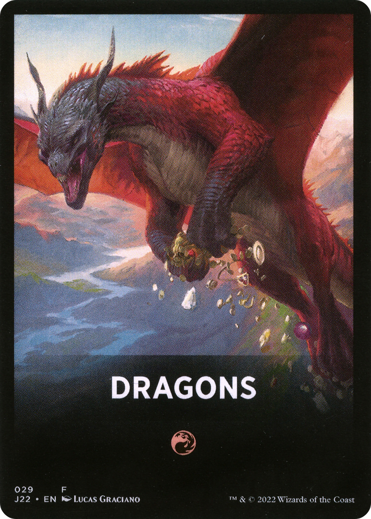 Dragons Theme Card [Jumpstart 2022 Front Cards] | L.A. Mood Comics and Games