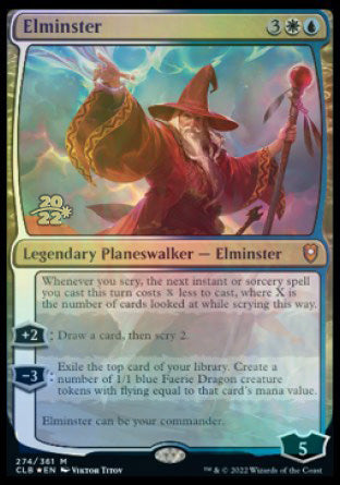 Elminster [Commander Legends: Battle for Baldur's Gate Prerelease Promos] | L.A. Mood Comics and Games