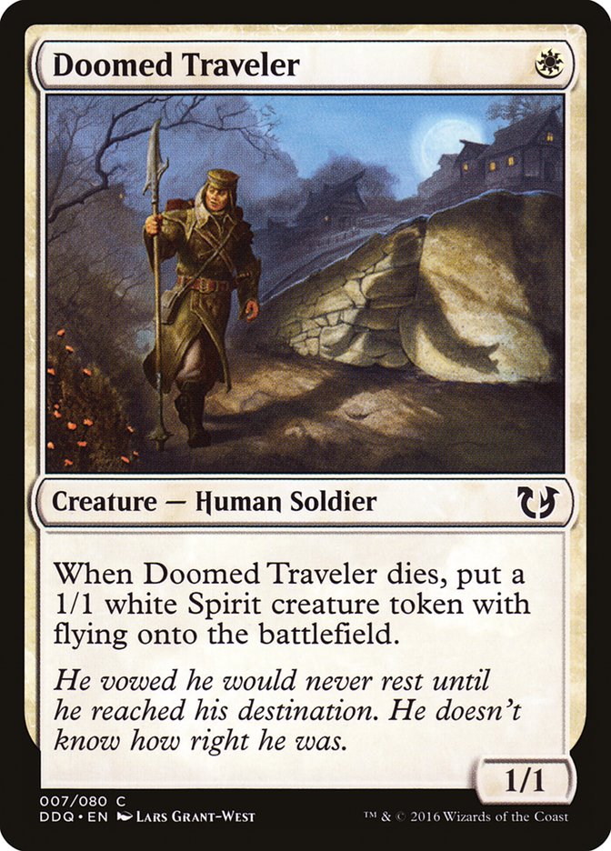 Doomed Traveler [Duel Decks: Blessed vs. Cursed] | L.A. Mood Comics and Games
