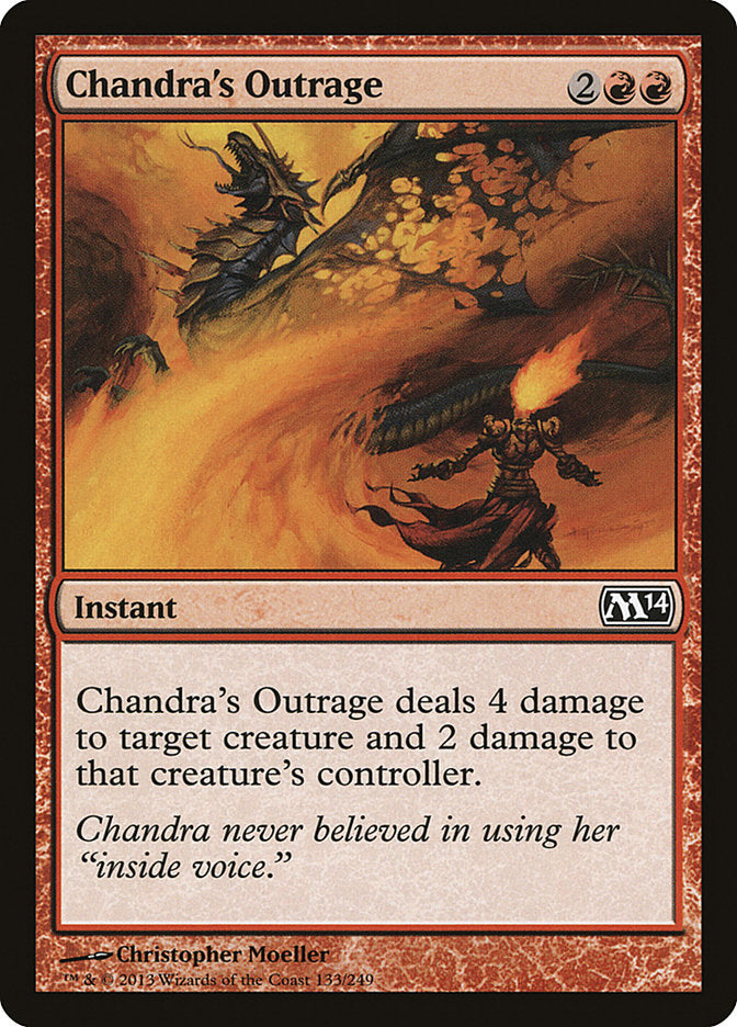 Chandra's Outrage [Magic 2014] | L.A. Mood Comics and Games