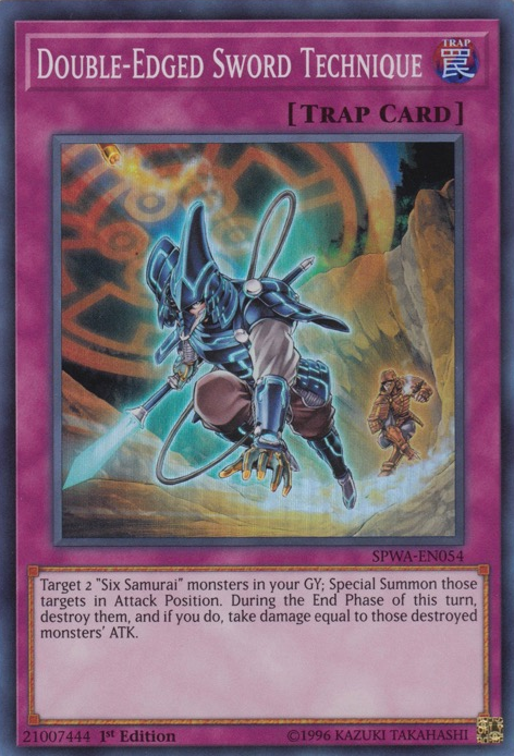 Double-Edged Sword Technique [SPWA-EN054] Super Rare | L.A. Mood Comics and Games