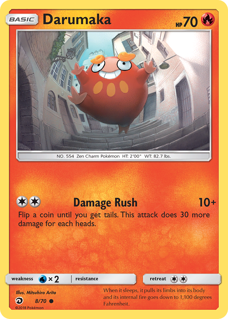 Darumaka (8/70) [Sun & Moon: Dragon Majesty] | L.A. Mood Comics and Games