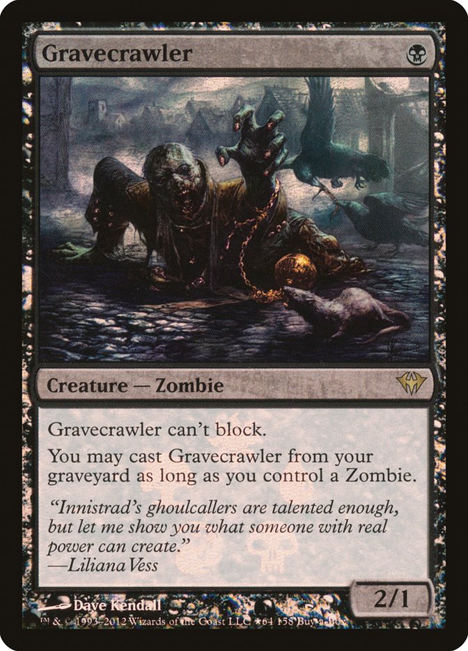 Gravecrawler (Buy-A-Box) [Dark Ascension Promos] | L.A. Mood Comics and Games