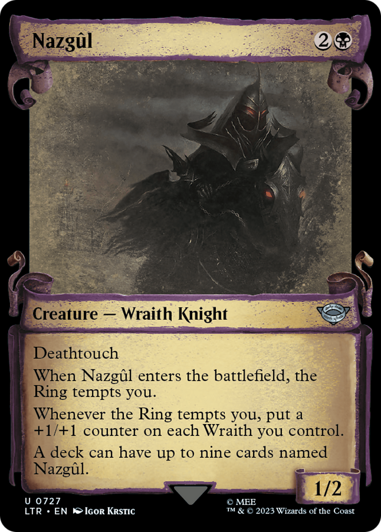 Nazgul (0727) [The Lord of the Rings: Tales of Middle-Earth Showcase Scrolls] | L.A. Mood Comics and Games