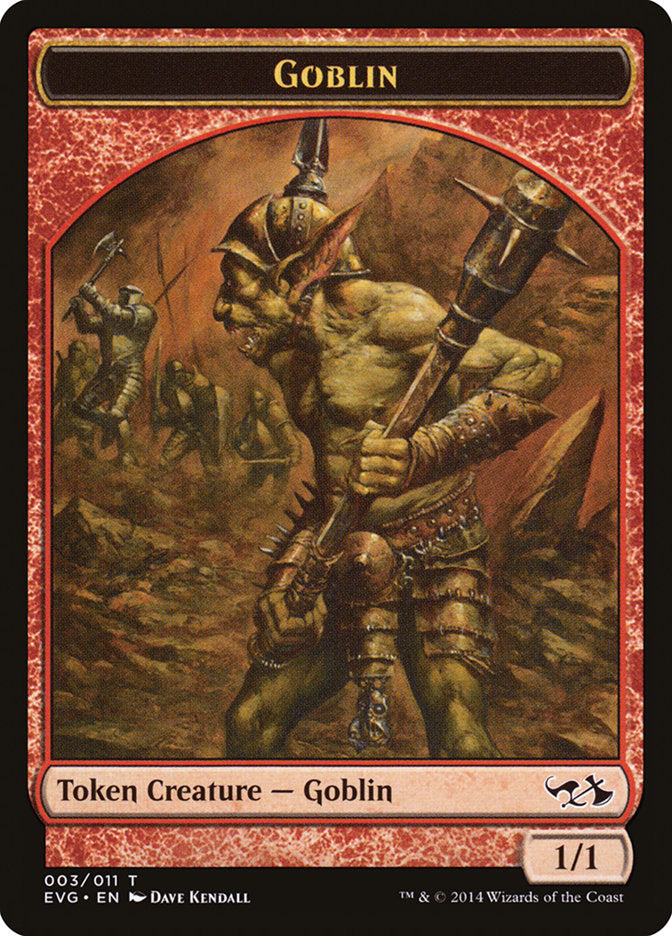 Goblin Token (Elves vs. Goblins) [Duel Decks Anthology Tokens] | L.A. Mood Comics and Games