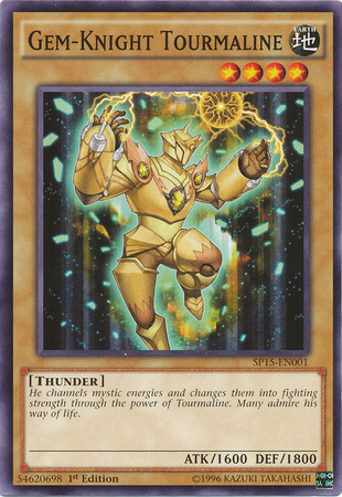 Gem-Knight Tourmaline [SP15-EN001] Common | L.A. Mood Comics and Games