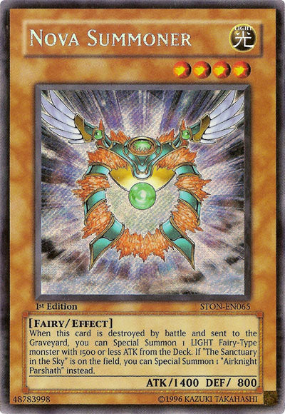 Nova Summoner [STON-EN065] Secret Rare | L.A. Mood Comics and Games